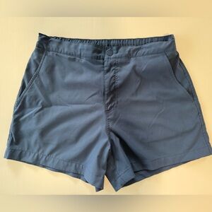 Abercrombie & Fitch Men's Lined Blue Athletic Shorts (005)